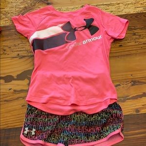 Girls Under Amour Set